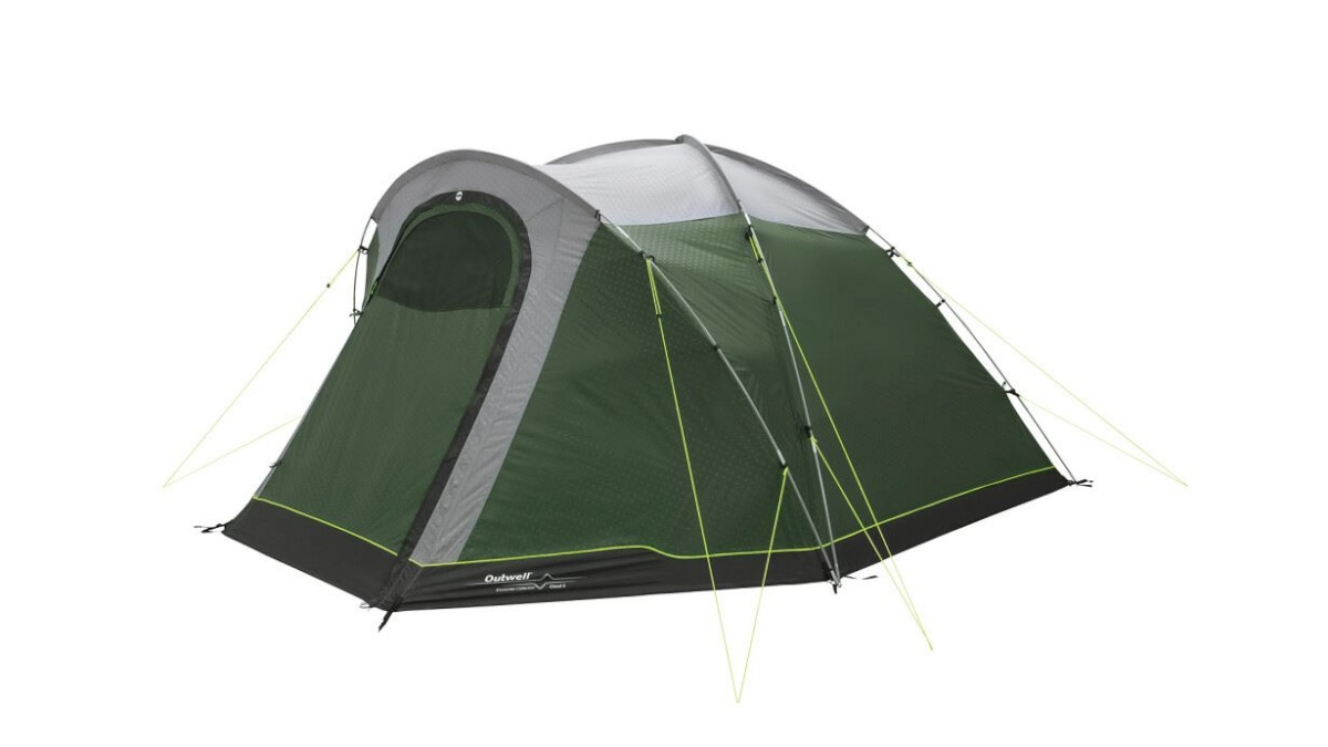 Outwell telk Two Room Dome Tent | Cloud 5 | 5 person(s) | roheline