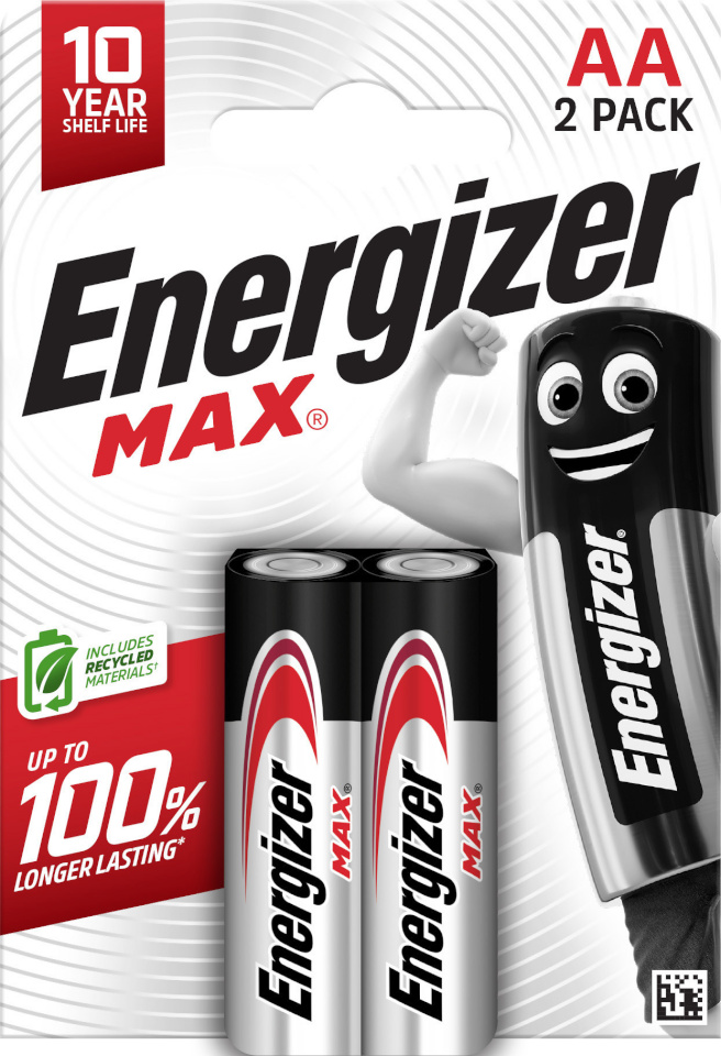 Energizer patarei Energizer Alkaline Max AA CP2