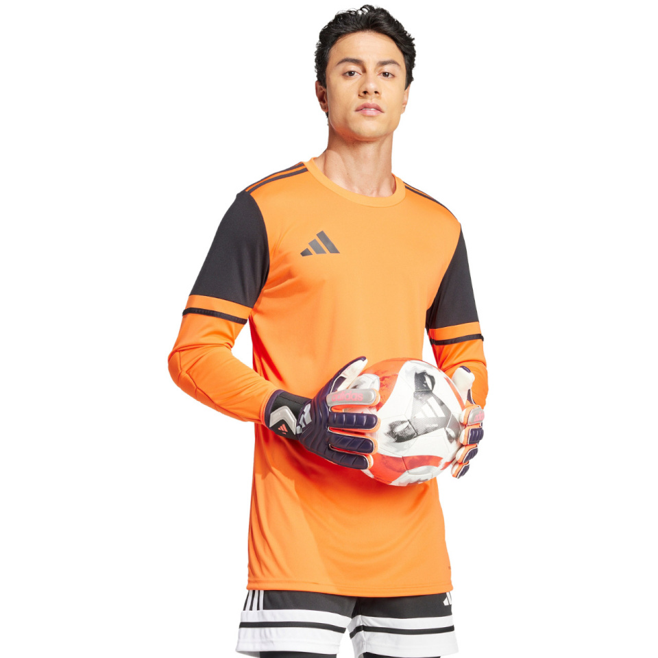 Adidas Teamwear T-särk Bramkarska meestele Squadra 25 Long Sleeve oranž JG1130 suurus L