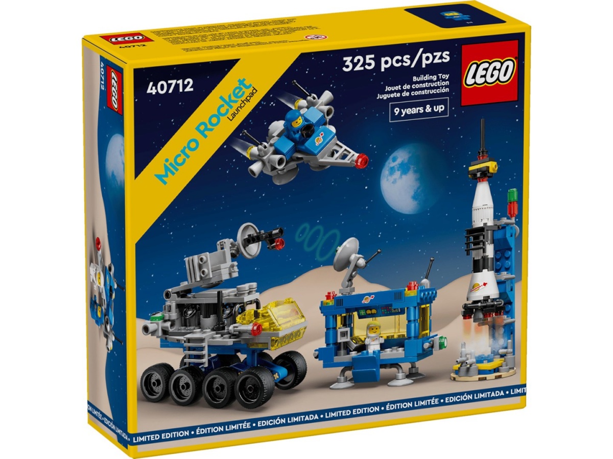 Lego klotsid 40712 Micro Rocket Launchpad
