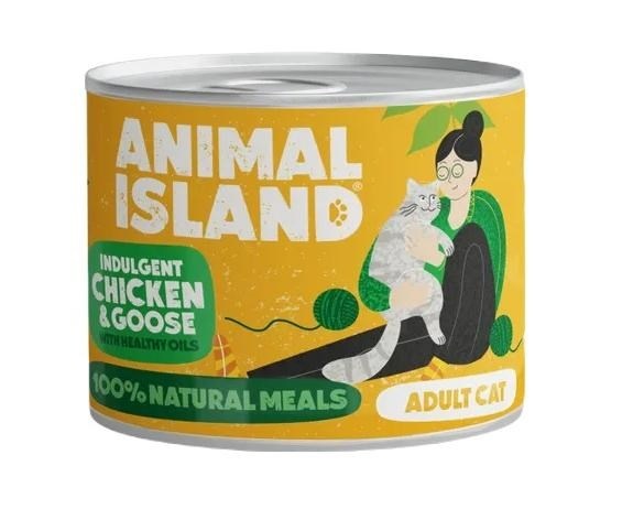 Animal Island kassitoit Chicken and Goose, 200g