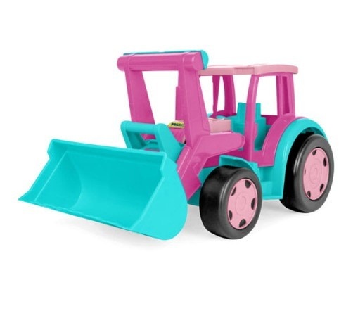 Wader WAD-66006 Gigant Traktor loader roosa