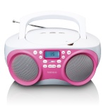 Lenco CD-raadio Lenco SCD301PK, roosa