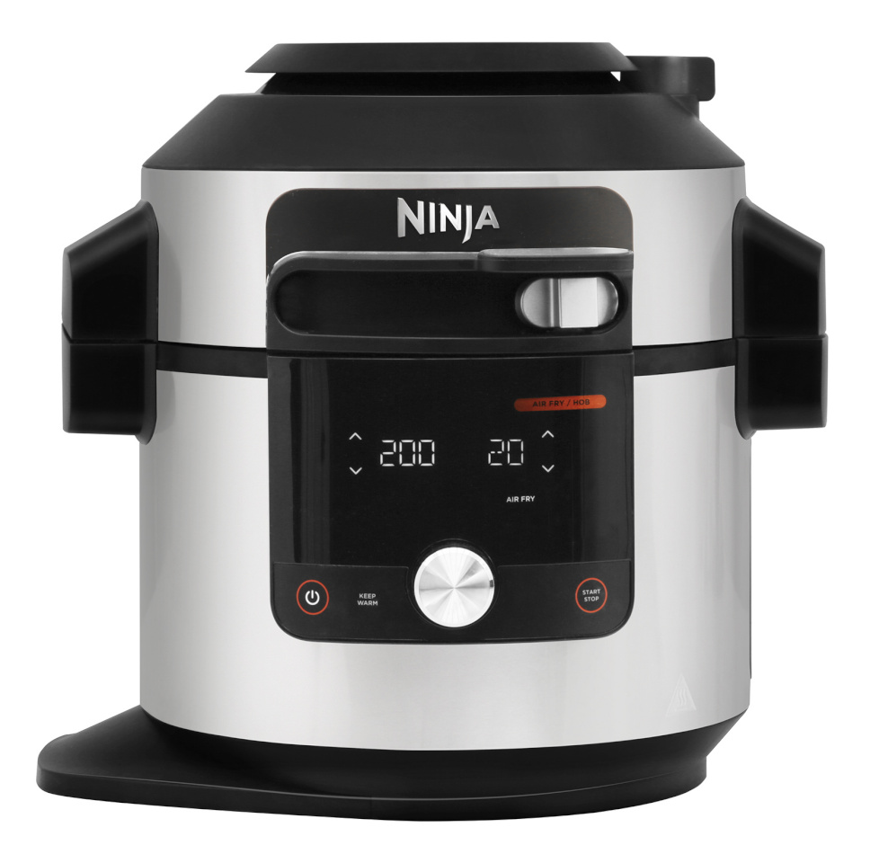Ninja multikeetja OL750EU Foodi 14in1 Smart Lid Multicooker, must/roostevaba teras