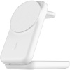 Belkin juhtmevaba laadija UltraCharge 25W Qi2 magn. 3-in-1 Lad.klappb.ws. WIZ036kqWH