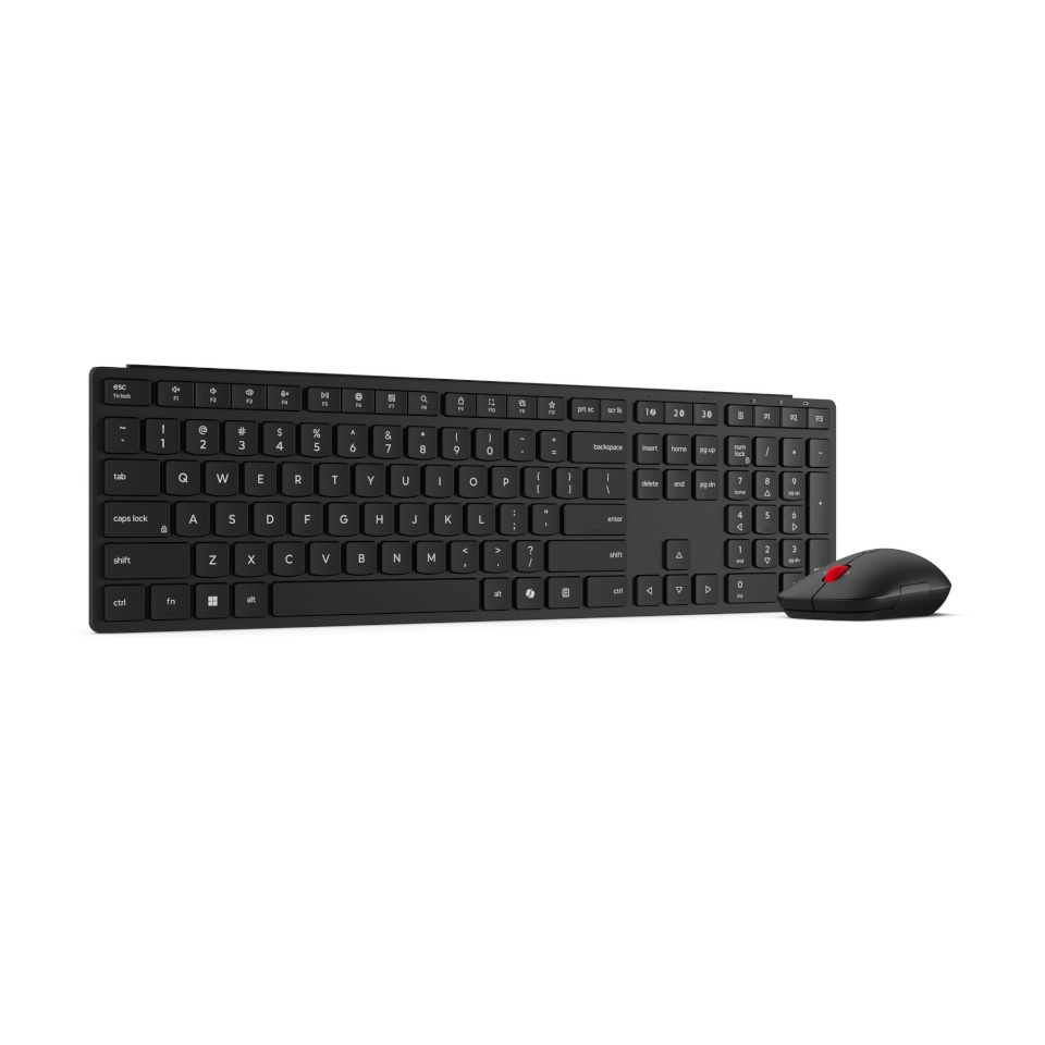 Lenovo klaviatuur Multi-Mode Pro Combo Keyboard and Mouse 6000-Estonia | Keyboard and Mouse Set | Wireless | Mouse included | Estonian | Bluetooth | Eclipse must