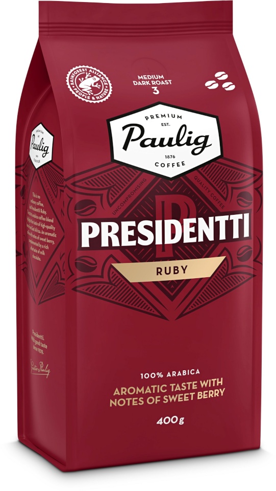 Paulig Presidentti Ruby kohvioad 400g
