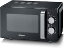 Severin mikrolaineahi MW7761, must