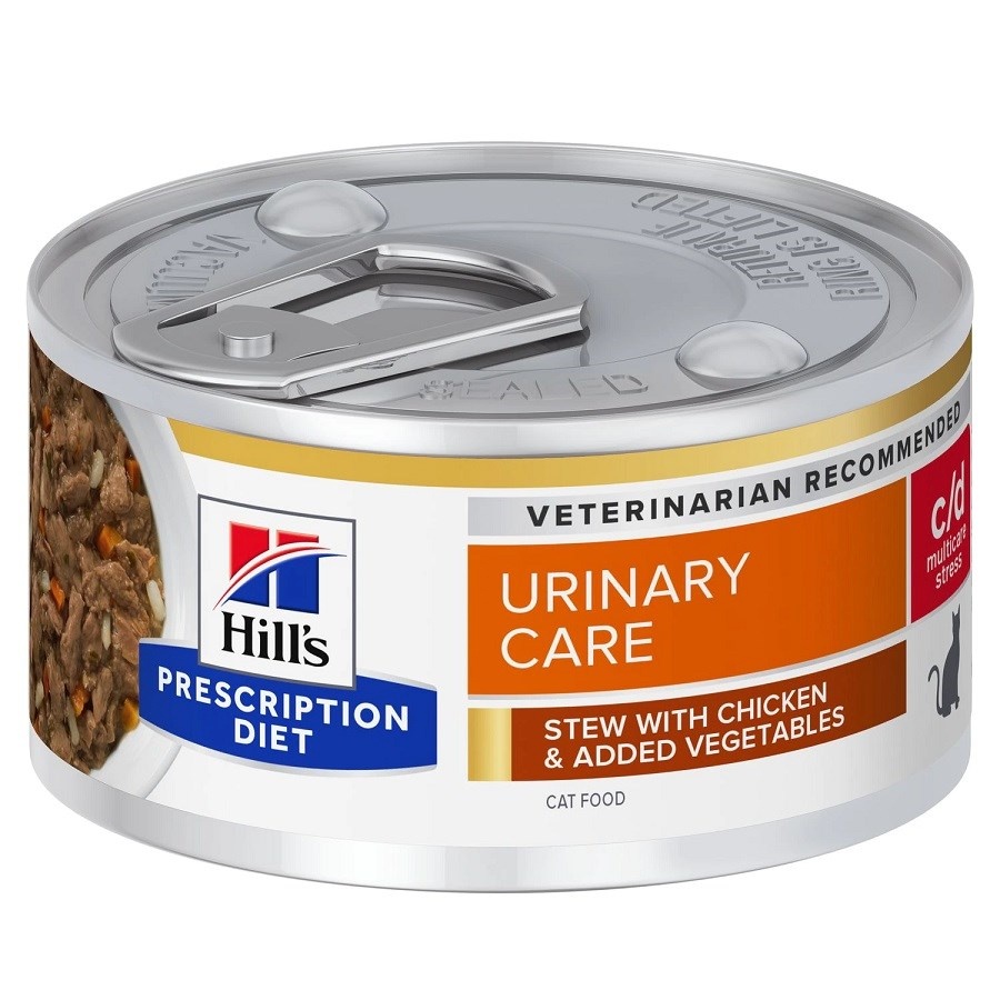 Hill's kassitoit Feline c/d Urinary Care Stew with Chicken, 82g