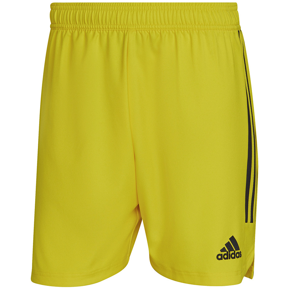 Lühikesed püksid meestele Adidas Condivo 22 Match Day kollane-must HA3511 2XL