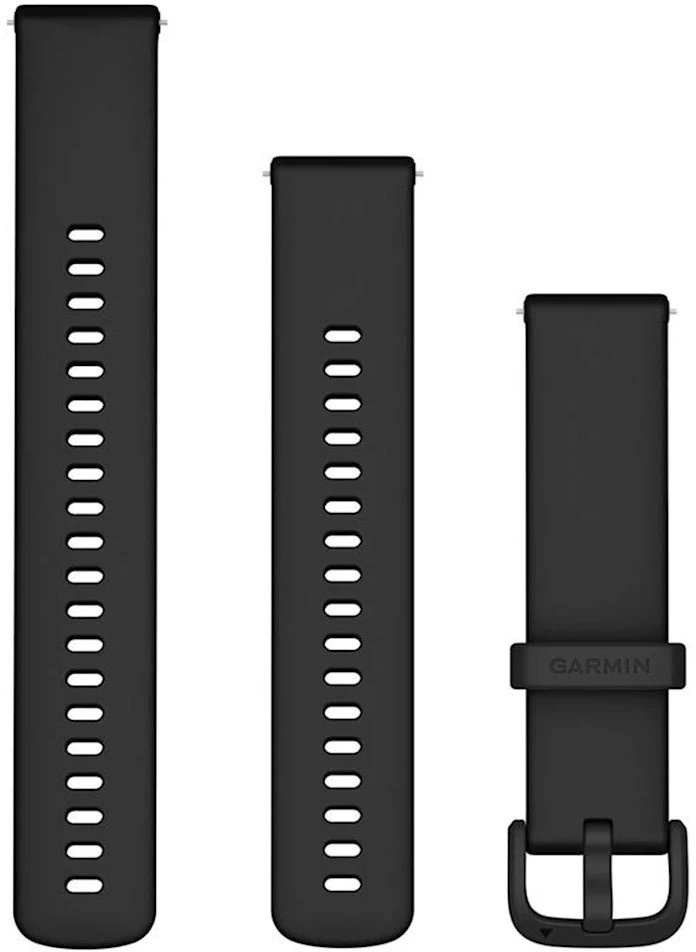 Garmin pulsikella rihmade komplekt Quick Release 20mm vivoactive 6 must