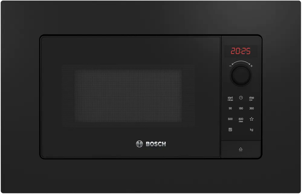 Bosch mikrolaineahi BFL623MB4 Series 2 Built-In Microwave Oven, must