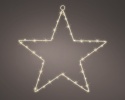Lumineo jõulutuled 496963 Hanging Star Lamp for Outdoor Use, 58cm