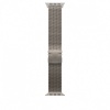 Apple 49mm Natural Titanium Milanese Loop - Large