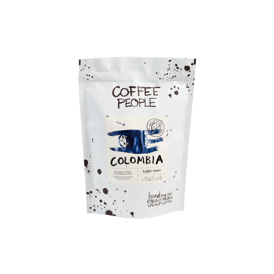 Coffee People Columbia kohvioad hele röst 500g