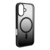 Puro Gradient MagSafe Silicone Case for iPhone 16 - Black