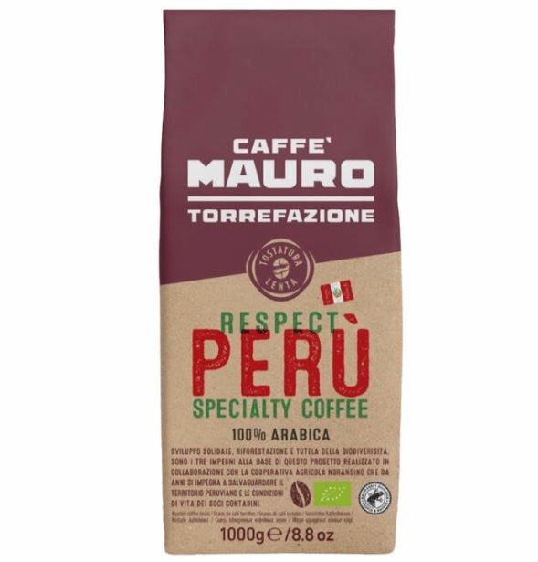 Mauro kohvioad PERU 100% Arabica Organic coffee 1kg