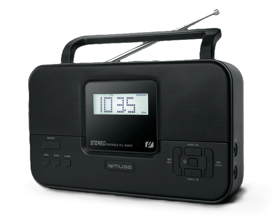 Muse raadio Stereo Portable Radio | M-087 MB PLL | AUX in | FM Radio | Headphone out