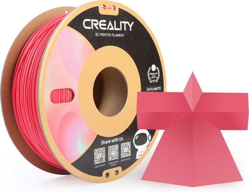 Creality CR-PLA matt 3D-printeri filament, 1,75 mm, maasikapunane