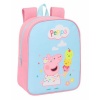 Peppa Pig seljakott sinine roosa 22x27x10cm