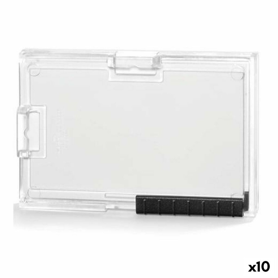 Durable ID kaardi hoidik PUSHBOX DUO läbipaistev Plastmass 5.4x8.7cm 10tk