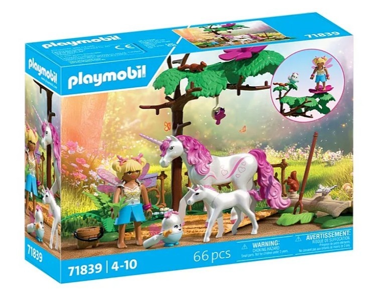 Playmobil klotsid Set z Princess Magic 71839 Magiczna stajnia jednorożców dla mamy i źrebaka
