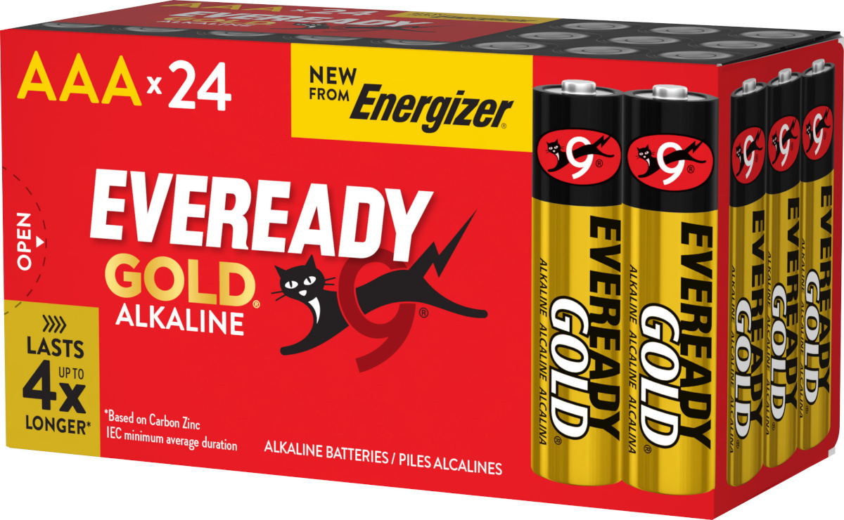 Energizer patarei Energizer Eveready Gold AAA DP24