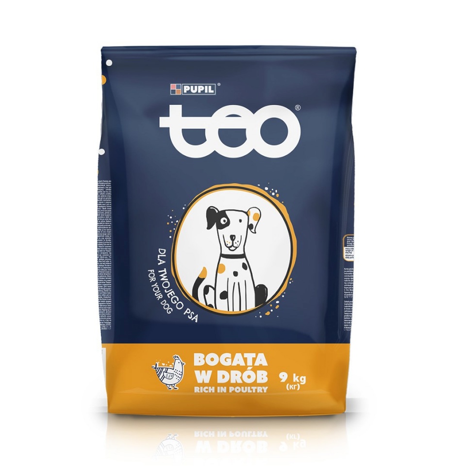 Teo kuivtoit koerale Rich in Poultry, 9kg