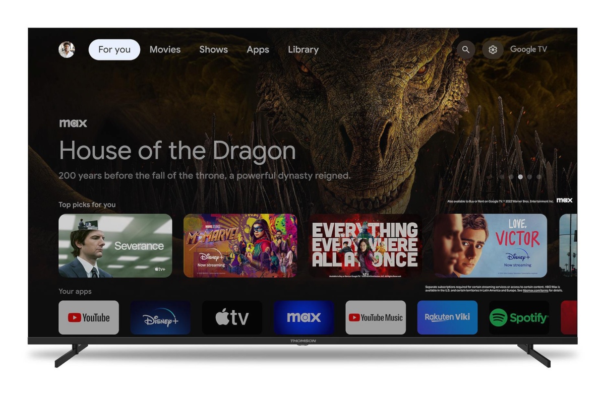 THOMSON televiisor 65 " 4K Ultra HD 3840 X 2160 Pixels flat 16:9 led 65ug4s14