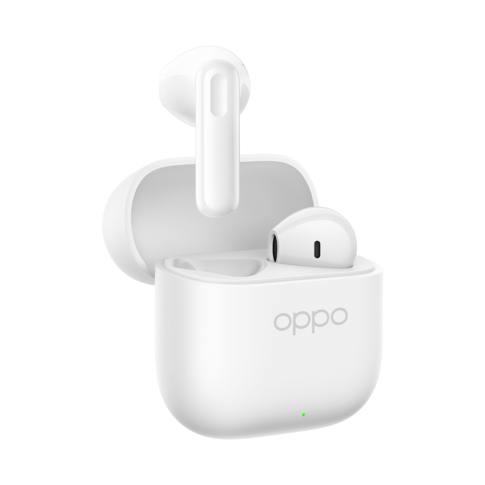 OPPO kõrvaklapid True wireless earphones, Enco Buds3, Bluetooth, In-ear, Microphone, Snow valge, Wireless