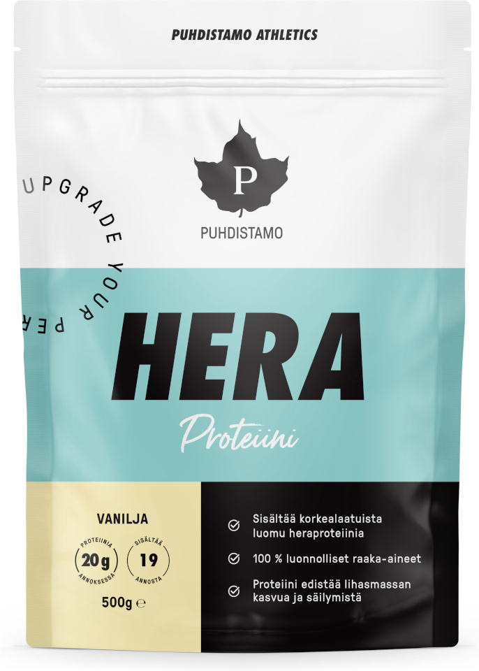Puhdistamo proteiinipulber Vanilja, 500g