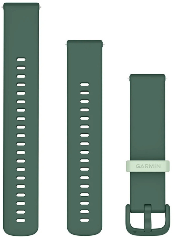 Garmin pulsikella rihmade komplekt Quick Release 20mm vivoactive 6, jasper green