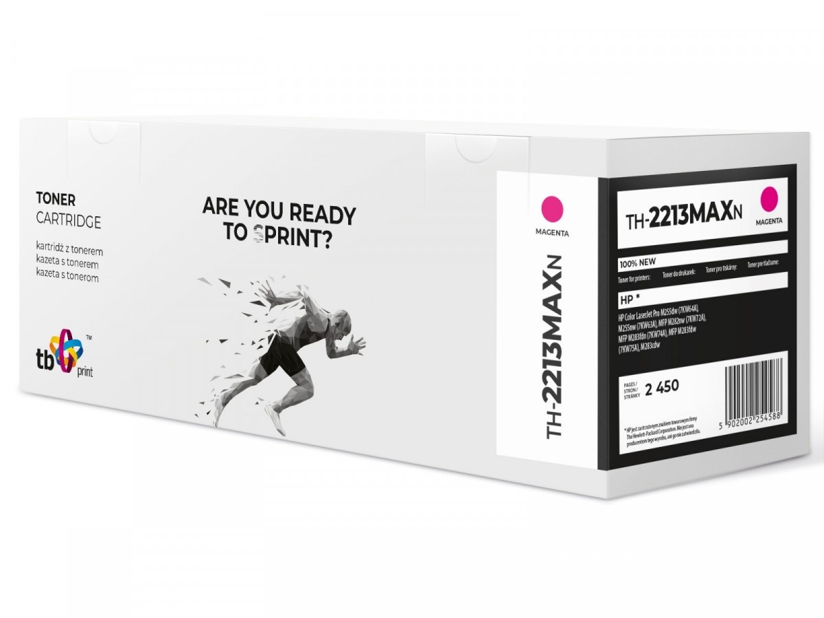 TB Print tooner for HP Color LJ Pro M255 W2213X TH-2213MAXN 100% nowy MA