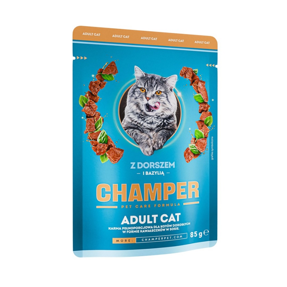 Champer kassitoit with Cod and Basil, 85g