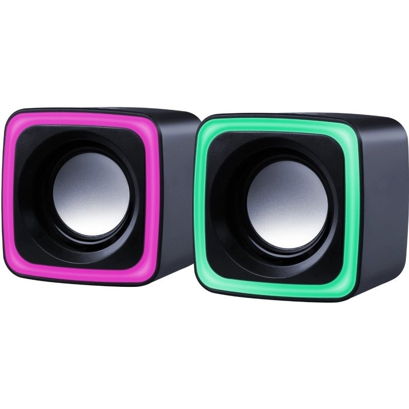 Defender kõlarid DEFENDER SOLAR 7 2.0 6W LED USB SPEAKERS 65117