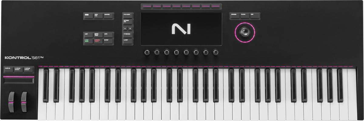 Native Instruments süntesaator Komplete Kontrol S61 MKIII Midi USB siinile
