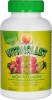 Sana-sol multivitamiin Vitanallet Apple-Pear, 120 tk.
