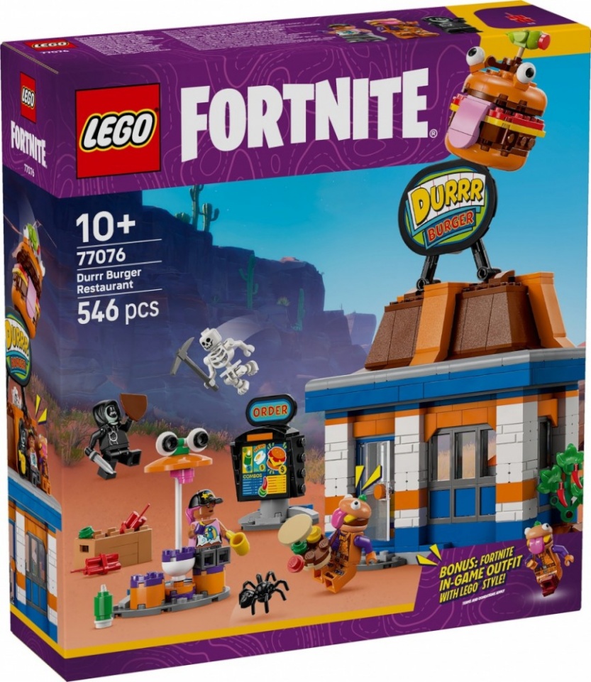 LEGO klotsid 77076 Fortnite Durrr Burger Restaurant