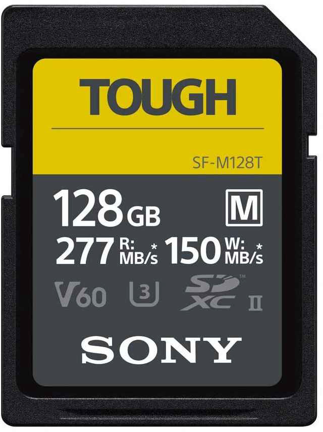 Sony mälukaart SDXC 128GB M Tough UHS-II Class 10 U3 V60