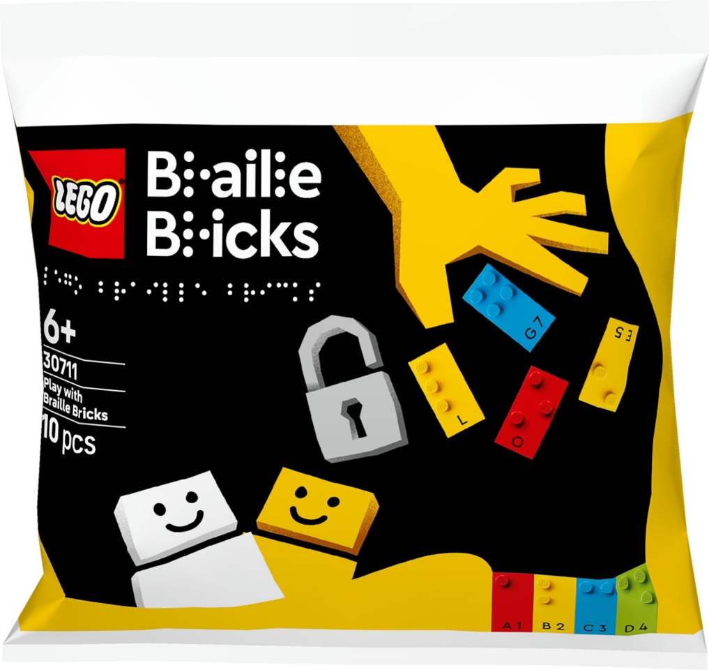 LEGO klotsid 30711 Spielspaß mit Braille-Steinen (Polybag)