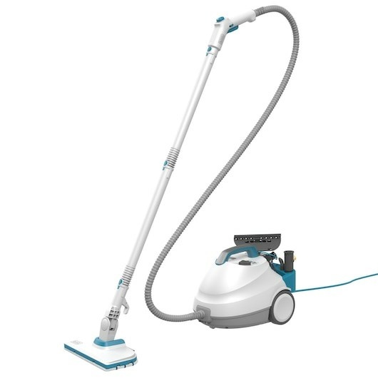 Black & Decker aurupuhasti BHSMP2314-QS steam cleaner Cylinder steam cleaner 1.2L 2300W sinine, valge