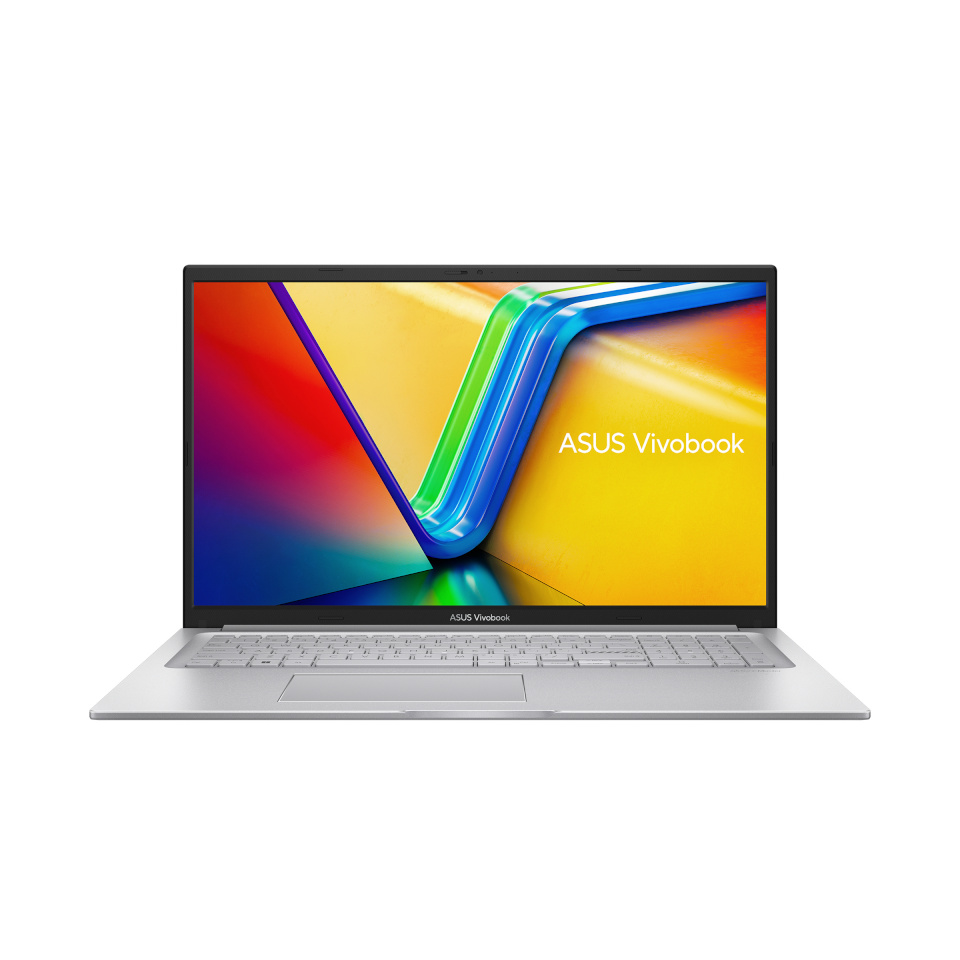 ASUS sülearvuti Vivobook 17 C7-150U 8GB RAM 512GB SSD, Silver, X1704VA-AU1053 without OS