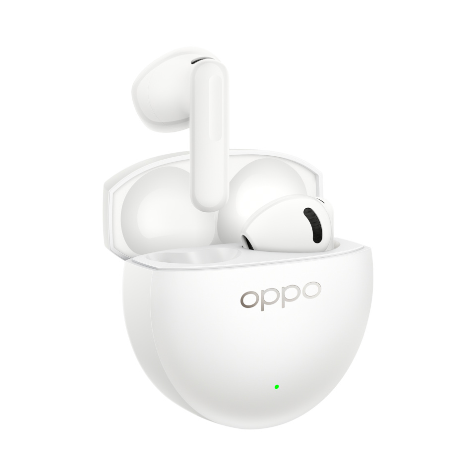 OPPO kõrvaklapid True wireless earphones, Enco Air5s, Bluetooth, In-ear, Microphone, Lunar valge, Noise canceling, Wireless