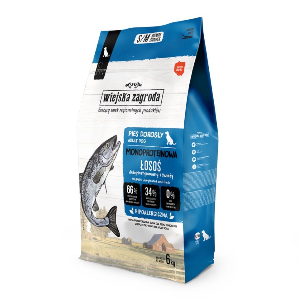 Country Farm kuivtoit koerale Monoprotein Salmon, 6kg