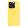 Apple kaitsekest iPhone 14 Pro Silicone Case with MagSafe - Canary Yello
