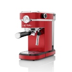 ETA kohvimasin | Espresso coffee maker | ETA618190030 Storio | Pump pressure 20 bar | Built-in milk frother | Table | 1350 W | punane
