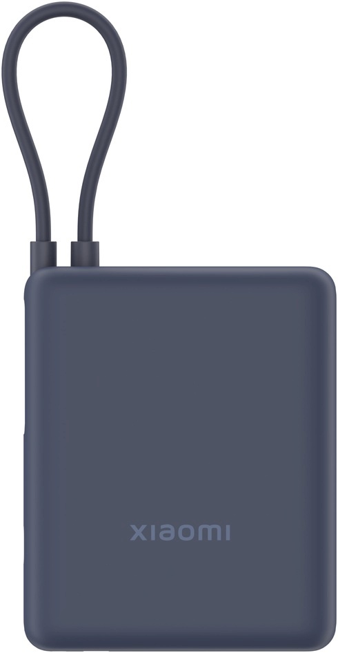 Xiaomi akupank 33W (Integrated Cable) | 10000 mAh | USB-C | Ice sinine
