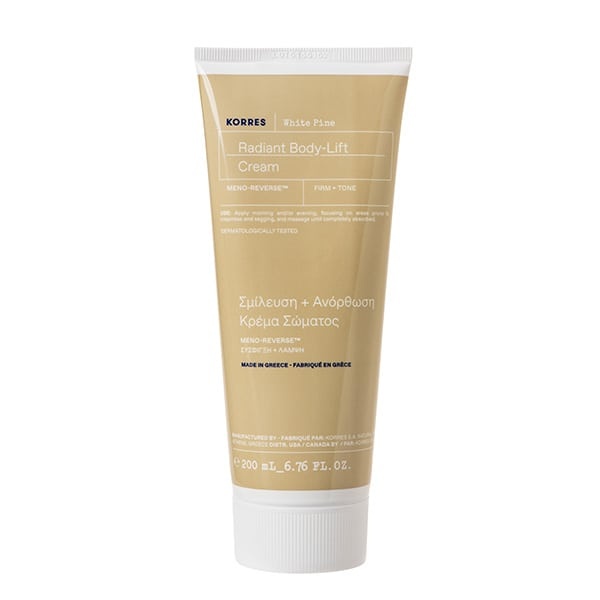 Korres kehakreem White Pine Radiant Body-Lift Cream 200ml, naistele