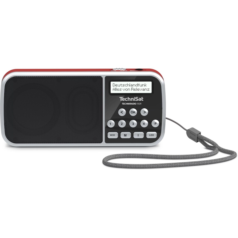 Technisat raadio TechniRadio RDR punane