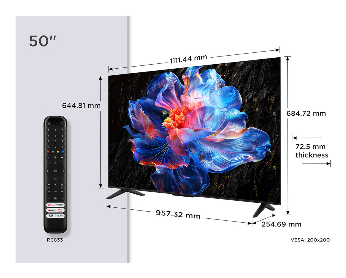 TCL TV (50P6K)
